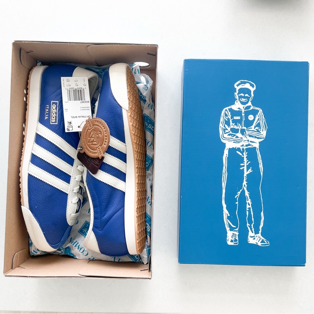 adidas x C.P. Company Italia SPZL - Collegiate Royal Blue (IH3307) - Mens SIZE 9
